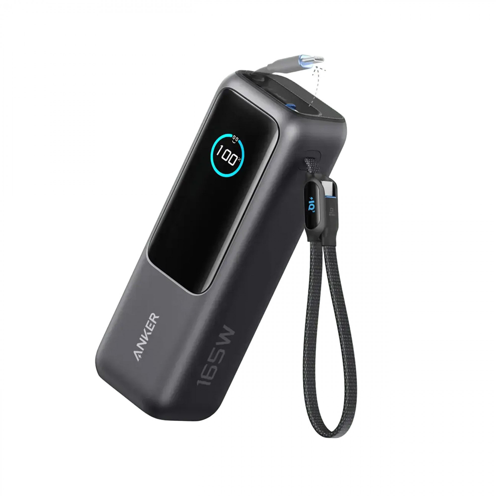 Внешний аккумулятор (павербанк) Anker ZOLO Power Bank 25000mAh 165W Black (A1695P11)
